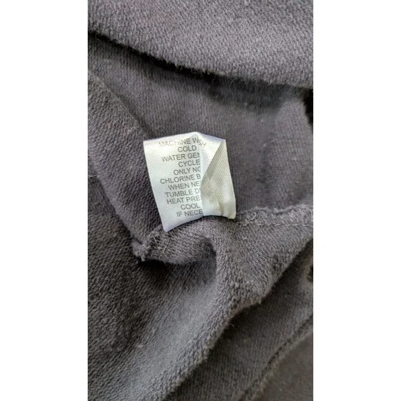 The Black Dog Women's XL Navy Blue Quarter-Zip Cotton Sweater - Picture 11 of 11